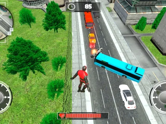 Zrzuty ekranu Super Iron Rope Hero iPad 
